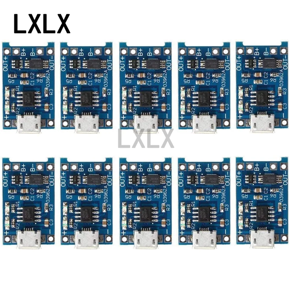 Tp4056 Module - 10 ชิ้น TP4056 5V1A TYPE-C Micro