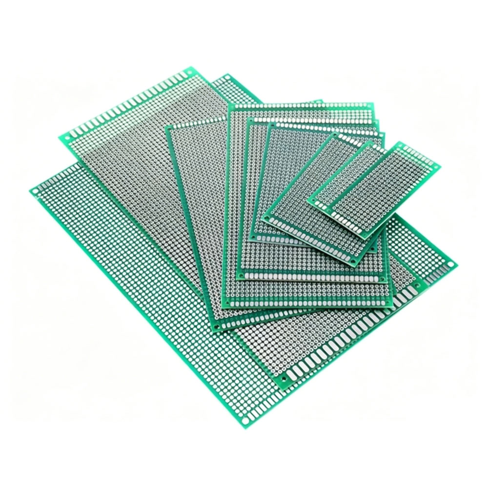 Breadboard 400 Point - แผงวงจรพิมพ์สีเขียวขนาด 2x8 ซม. 3x7 ซม. 4x6