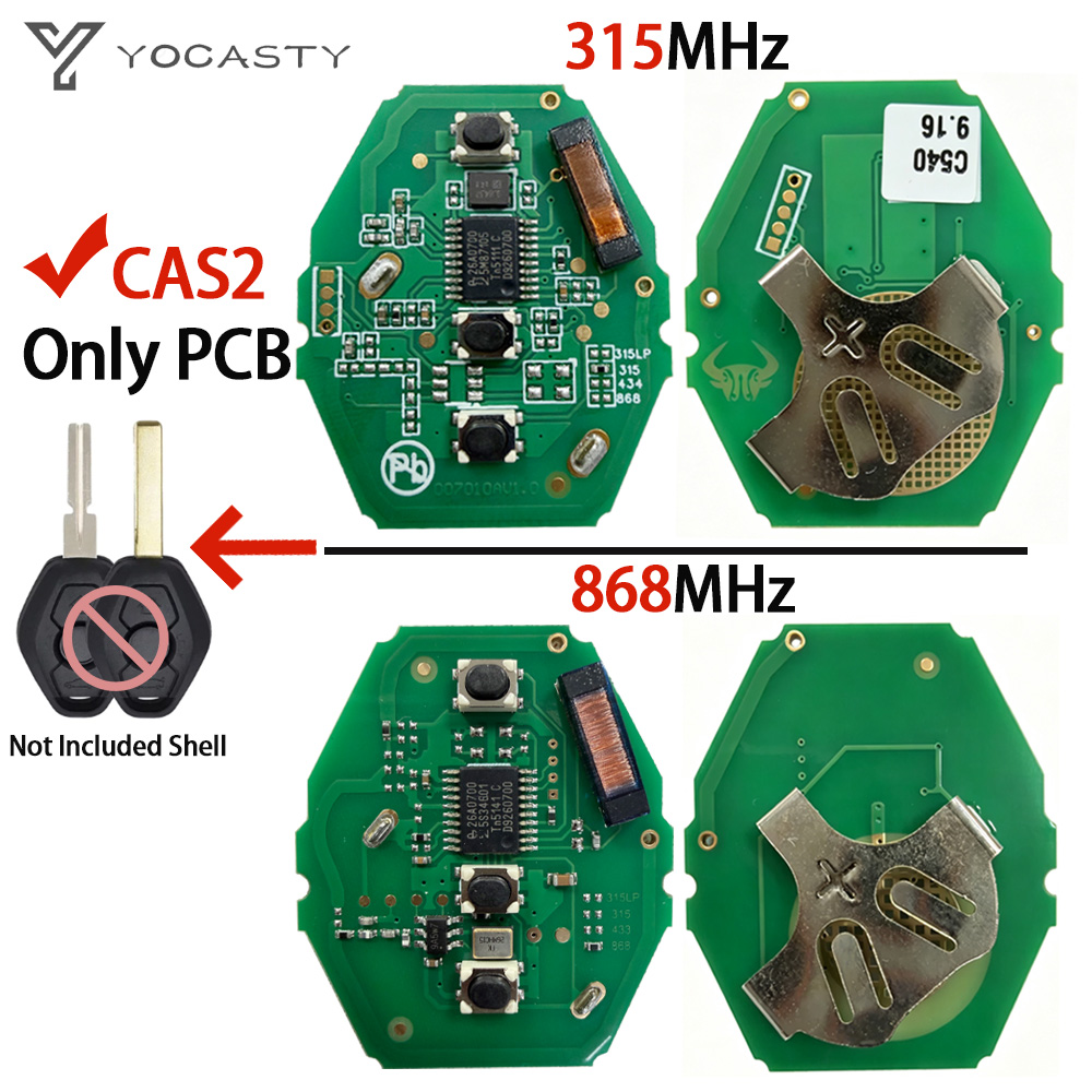 Proto Board - YOCASTY CAS2 ระบบ PCB 315/868Mhz PCF7953