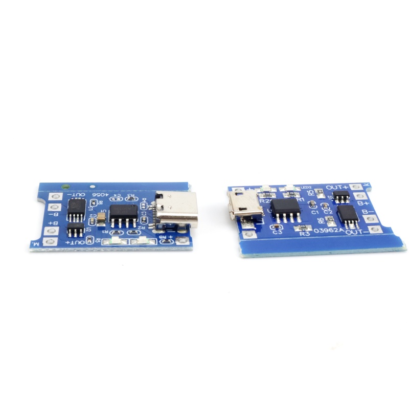 Tp4056 Module - แผงวงจรชาร์จแบตเตอรี่ลิเธียม 18650 10 ชิ้น 5V 1A