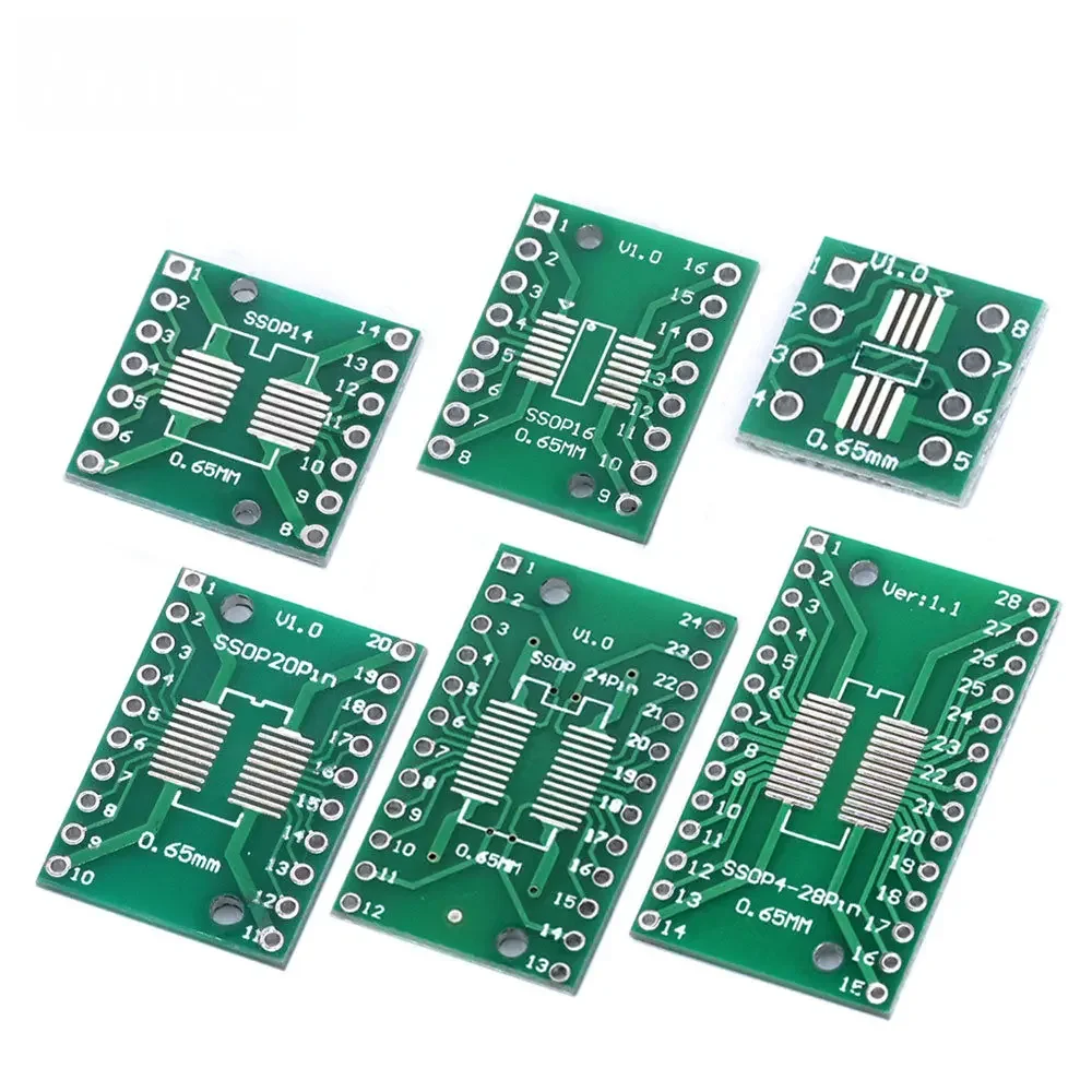 Pcb Prototyping Board - ชุดอะแดปเตอร์ซ็อกเก็ต SOP8 เป็น TSSOP28 จำนวน 10