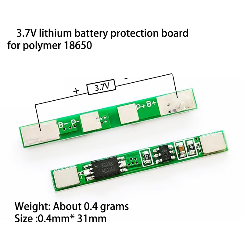 Li Ion Charger Module - 1ชิ้น/5ชิ้น/10ชิ้น/ล็อต1วินาที3.7โวลต์3A Li-ion BMS PCM แผงป้องกันแบตเตอรี่ PCM