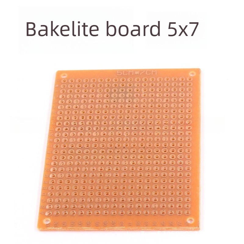 Pcb Prototyping Board - แผ่นวงจรพิมพ์ PCB แบบด้านเดียว ขนาด 5x7 ซม.