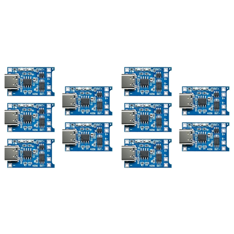 Tp4056 Module - โมดูลบอร์ดชาร์จแบตเตอรี่ลิเธียม A37T TYPE-C 18650, 5V 1A