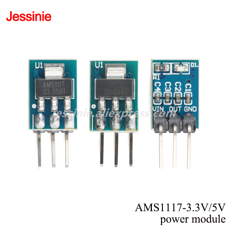 Ams1117 Module - 10 ชิ้น/1 ชิ้น AMS1117 3.3 โวลต์