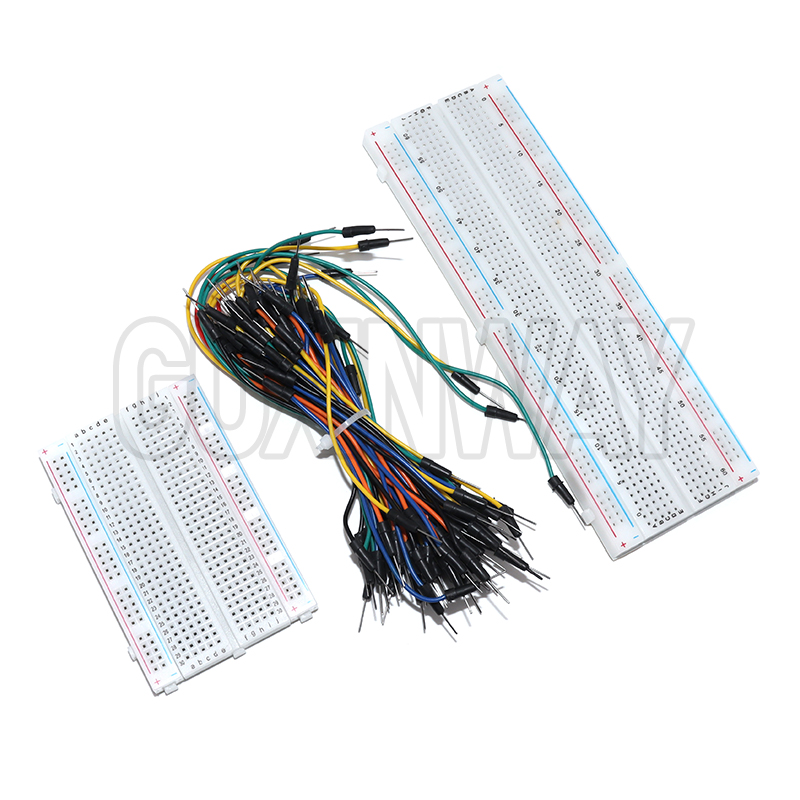 บอร์ดทดลอง MB-102 400 830 จุด  - Breadboard 400 Point บทวิจารณ์และราคา