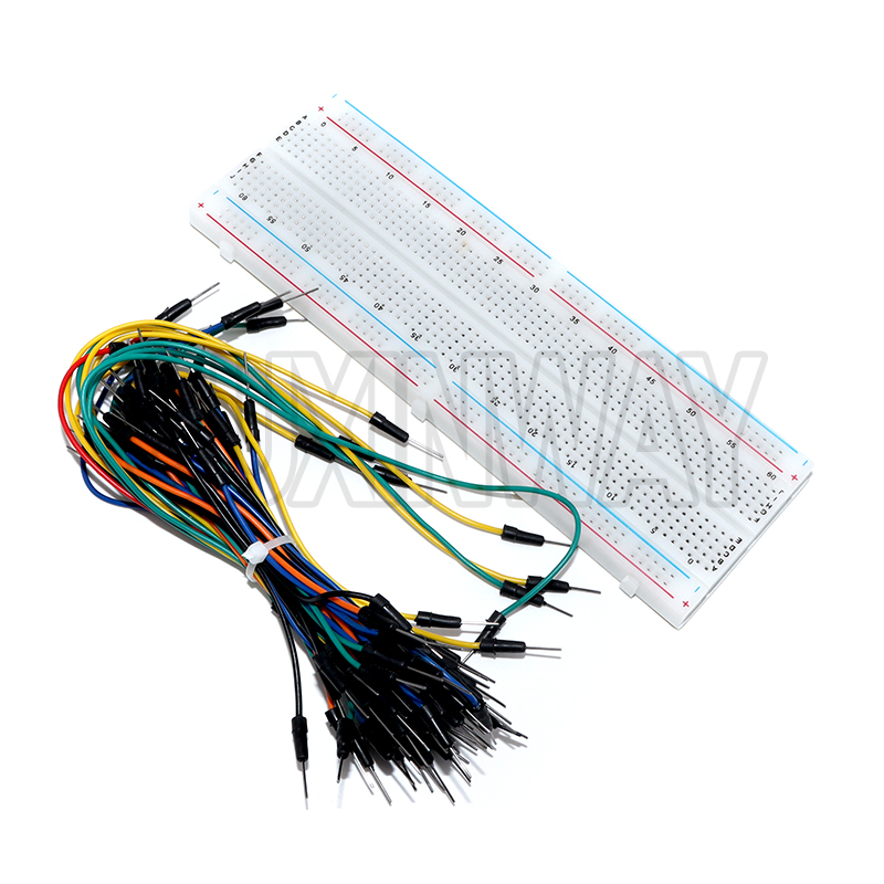 บอร์ดทดลอง MB-102 400 830 จุด  - Breadboard 400 Point บทวิจารณ์และราคา