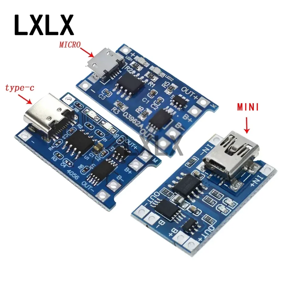 10 ชิ้น TP4056 5V1A TYPE-C Mic - Tp4056 Module บทวิจารณ์และราคา