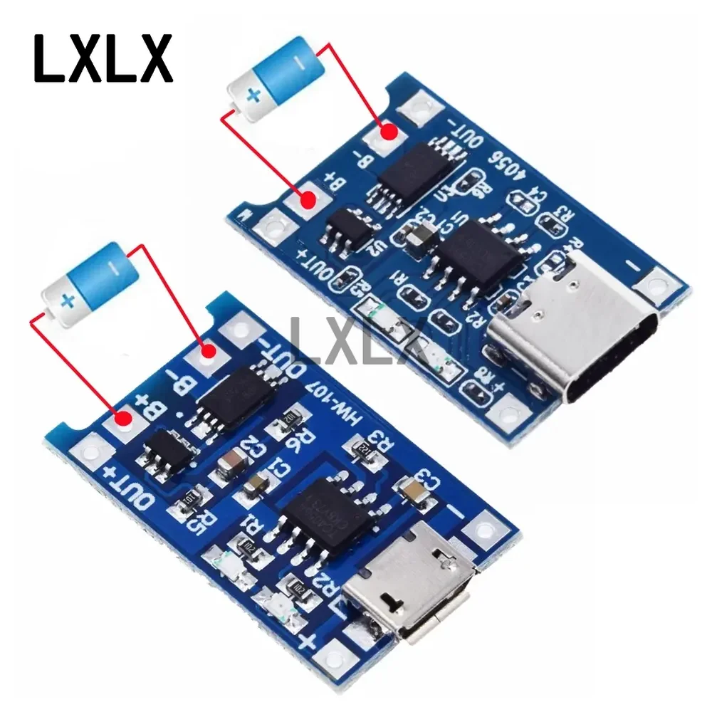 10 ชิ้น TP4056 5V1A TYPE-C Mic - Tp4056 Module บทวิจารณ์และราคา