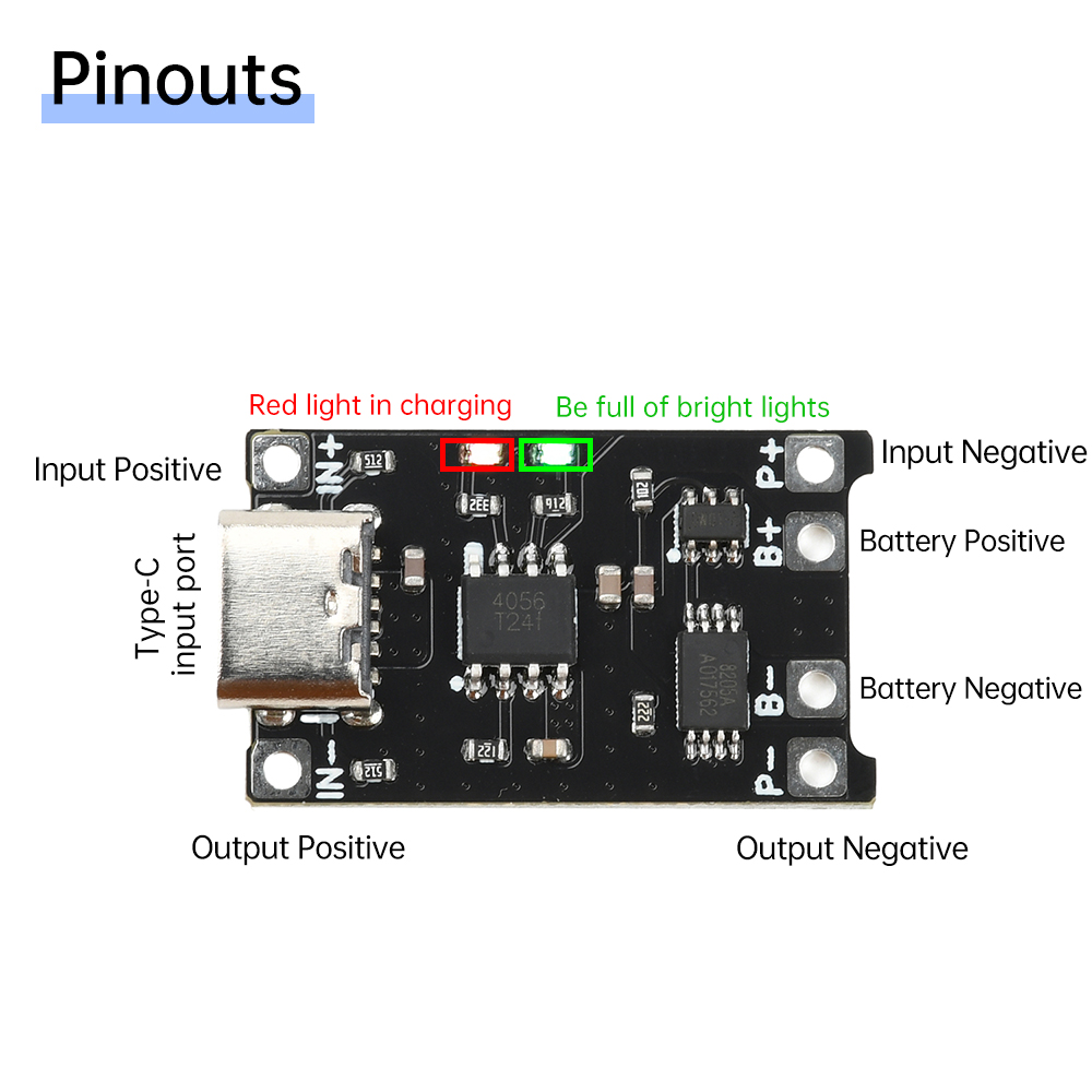โมดูลชาร์จแบตเตอรี่ลิเธียมไอออ - Tp4056 Module บทวิจารณ์และราคา