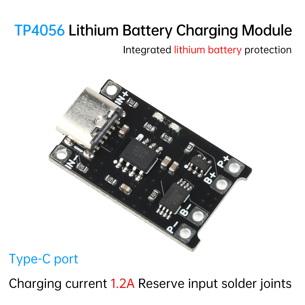 โมดูลชาร์จแบตเตอรี่ลิเธียมไอออ - Tp4056 Module บทวิจารณ์และราคา