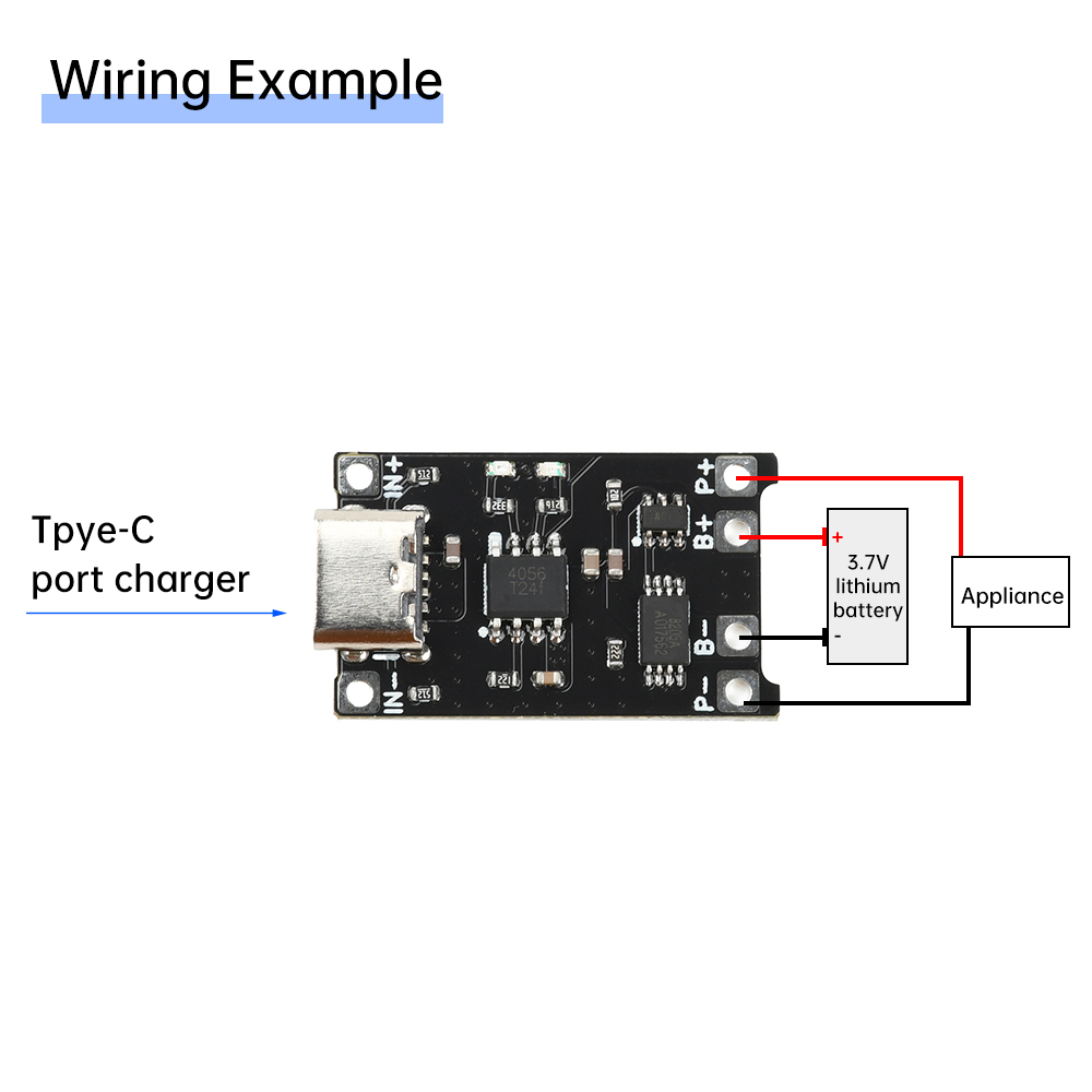 โมดูลชาร์จแบตเตอรี่ลิเธียมไอออ - Tp4056 Module บทวิจารณ์และราคา