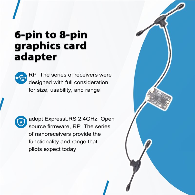ตัวรับสัญญาณแบบเสาอากาศคู่ BED - Antenna 2.4Ghz บทวิจารณ์และราคา