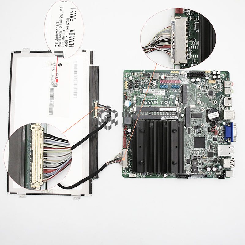 สายหน้าจอ LCD LVDS รองรับ40พิน - Ipex Connector บทวิจารณ์และราคา