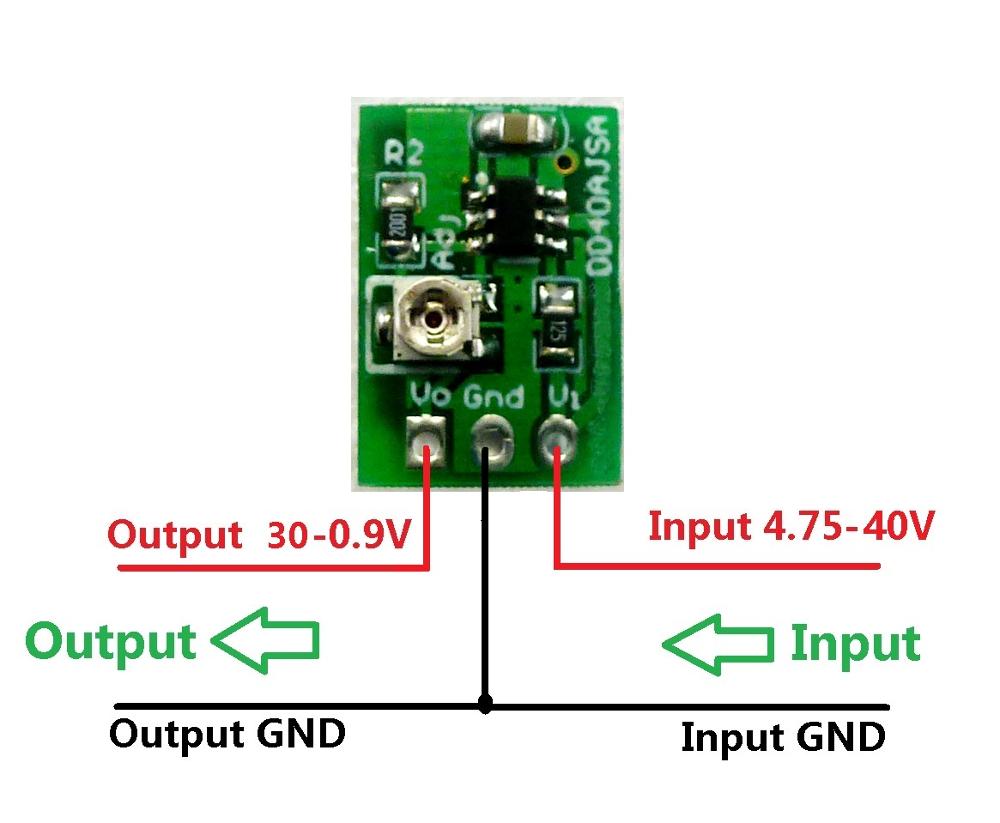 DD40AJSB 5W มินิ DC สเต็ปดาวน์ - Ams1117 Module บทวิจารณ์และราคา