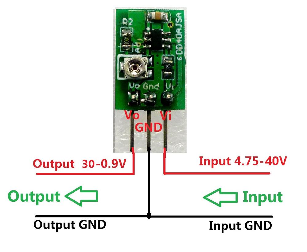 DD40AJSB 5W มินิ DC สเต็ปดาวน์ - Ams1117 Module บทวิจารณ์และราคา