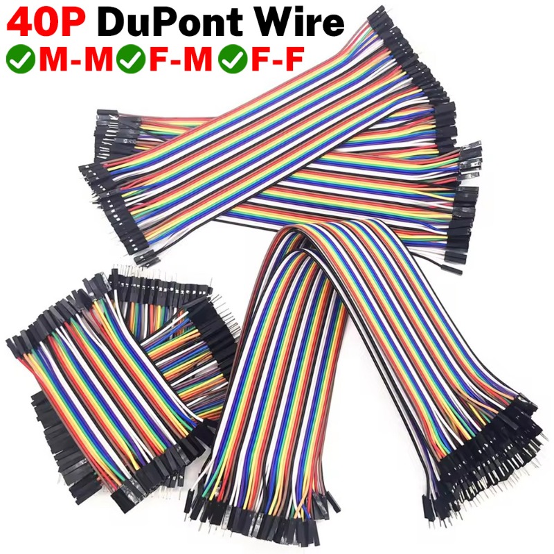 ชุดสายจัมเปอร์แบบริบบิ้น 40 พิ - Jumper Wire Kit บทวิจารณ์และราคา