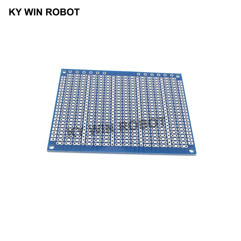 1pcs DIY 7*9 ซม.สีฟ้าด้านเดียว - Pcb Prototyping Board บทวิจารณ์และราคา