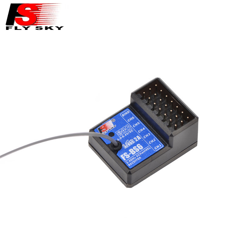 ตัวรับสัญญาณ FS-BS6 FlySky ใหม - Antenna 2.4Ghz บทวิจารณ์และราคา