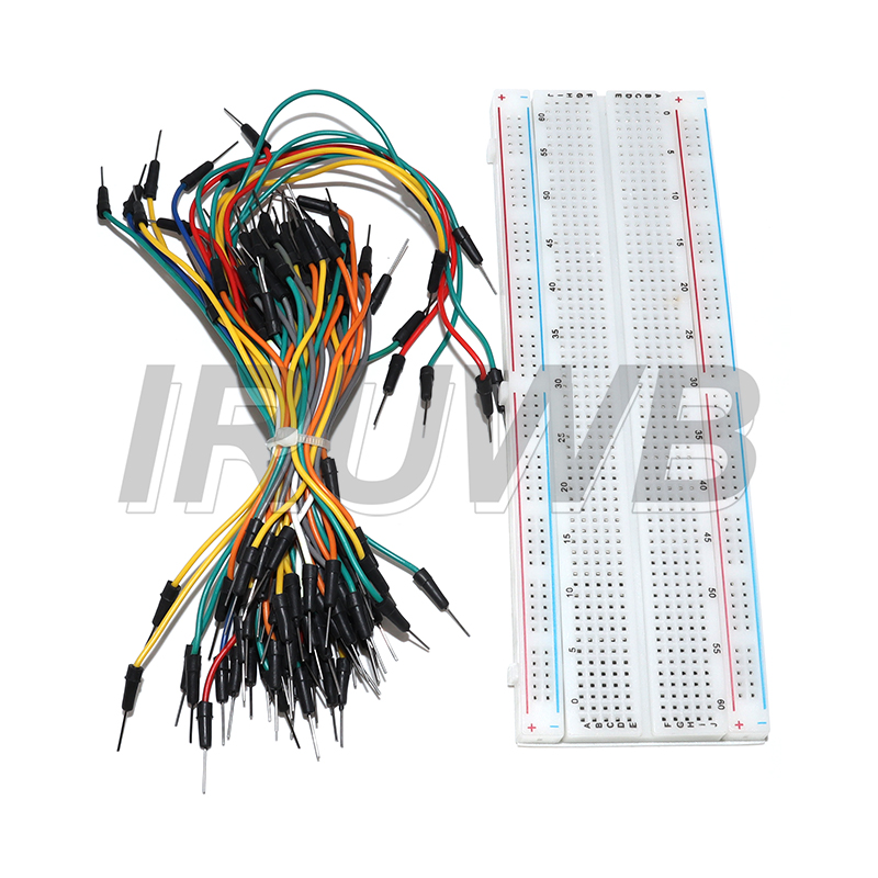 บอร์ดทดลอง MB-102 400 830 จุด  - Breadboard 400 Point บทวิจารณ์และราคา