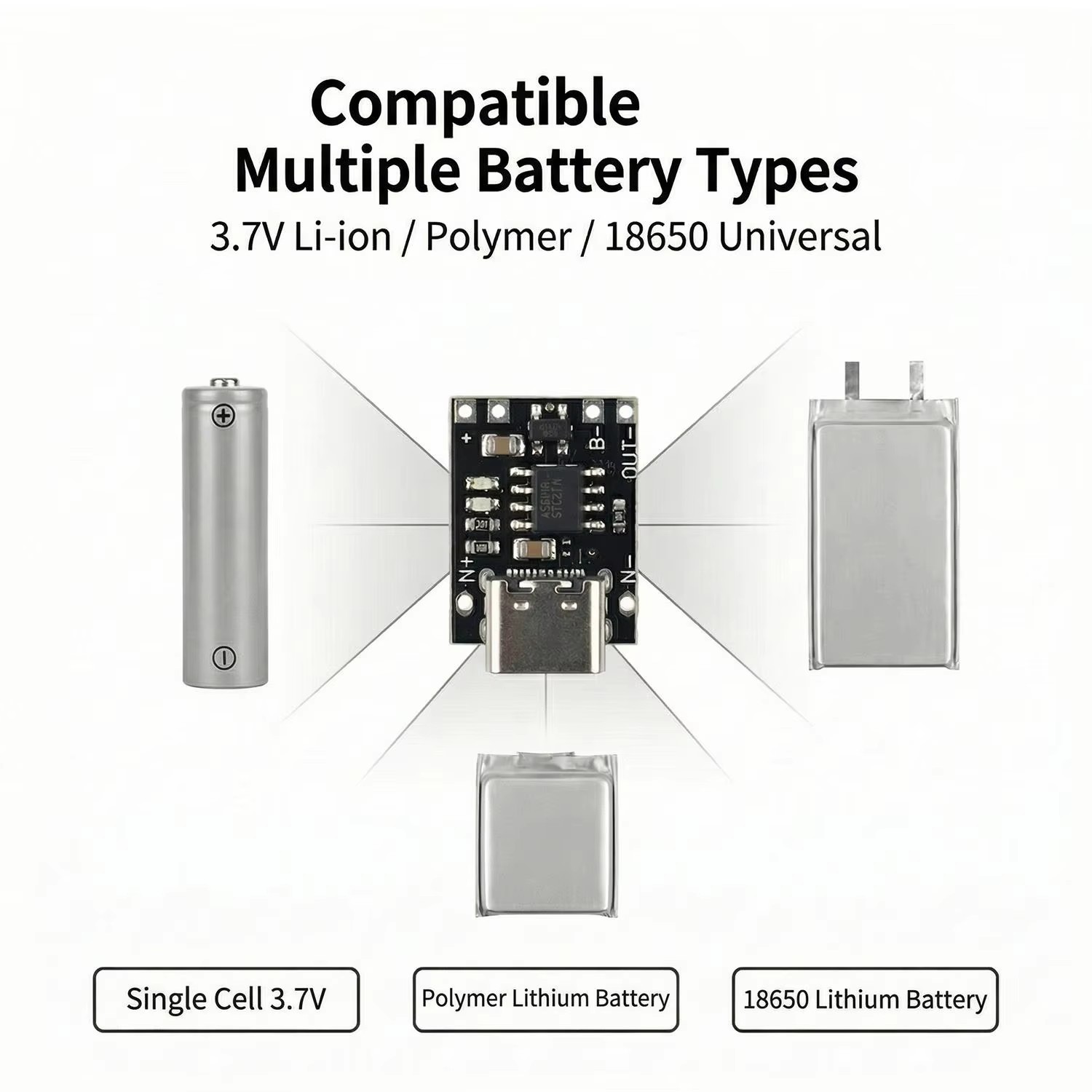 1-20 ชิ้น TP4056 3.7V แบตเตอรี - Tp4056 Module บทวิจารณ์และราคา