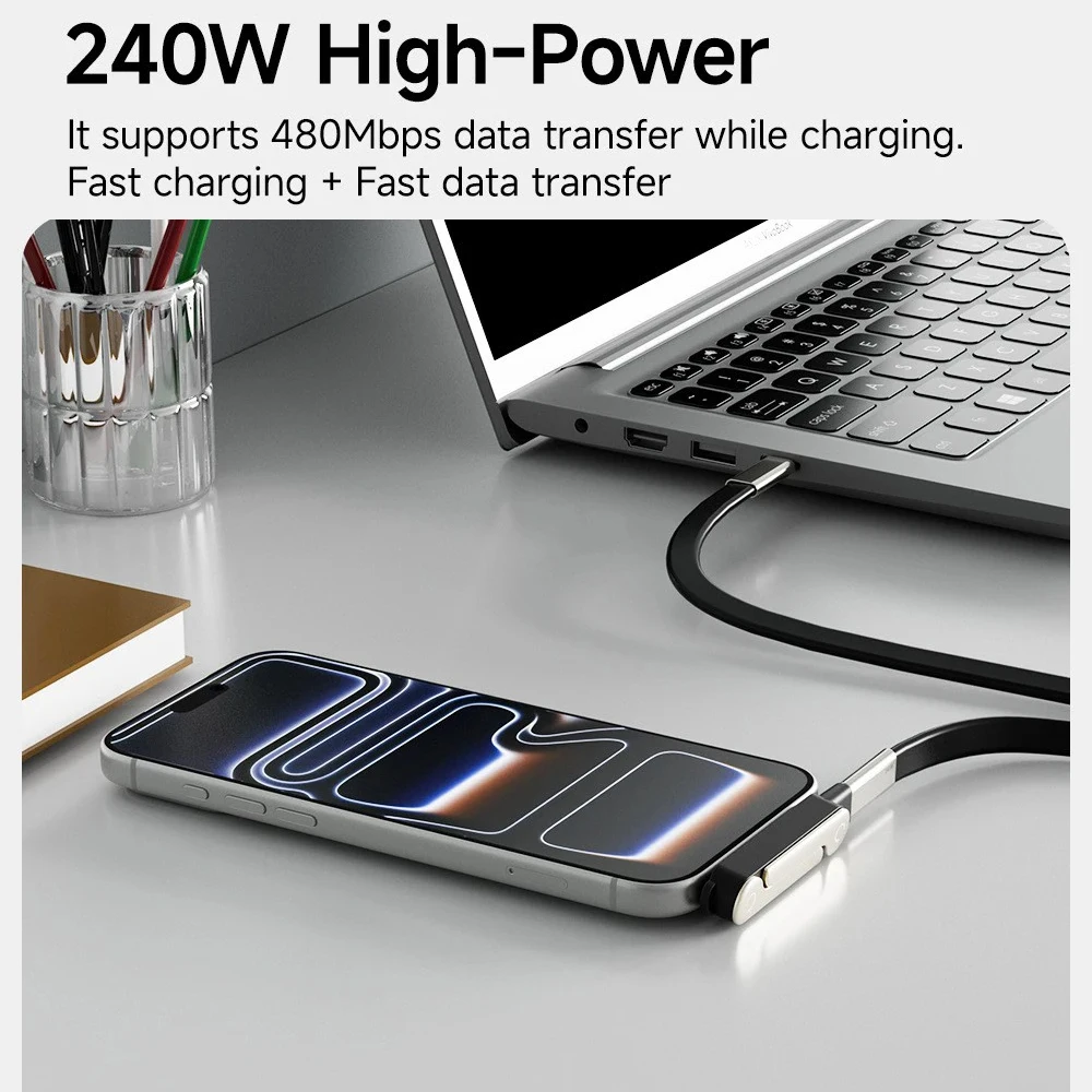 สายชาร์จ USB Type C แบบแบน พร้ - Usb C Cable บทวิจารณ์และราคา