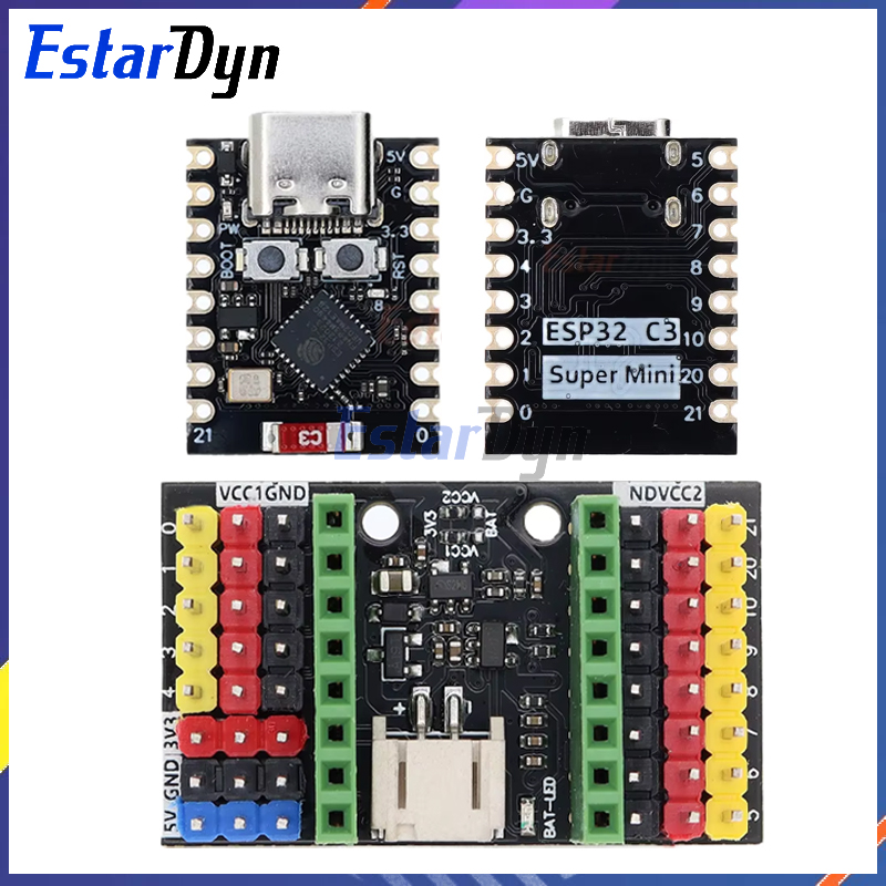 บอร์ดพัฒนา ESP32-C3 estardyn บ - Breadboard 400 Point บทวิจารณ์และราคา