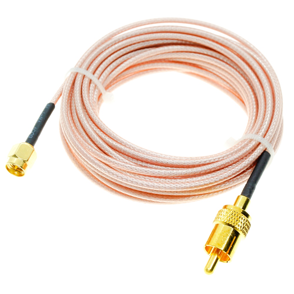 RG316 RCA ชาย SMA ชายปลั๊กขั้ว - Jumper Wire Kit บทวิจารณ์และราคา