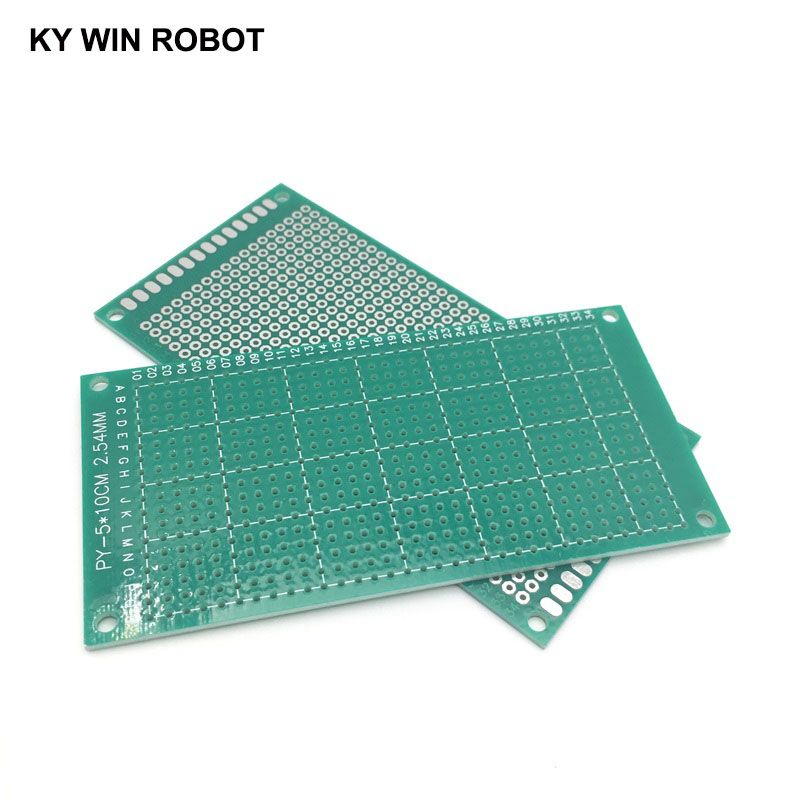 1 ชิ้น 5x10 เซนติเมตร 50x100 ม - Pcb Prototyping Board บทวิจารณ์และราคา