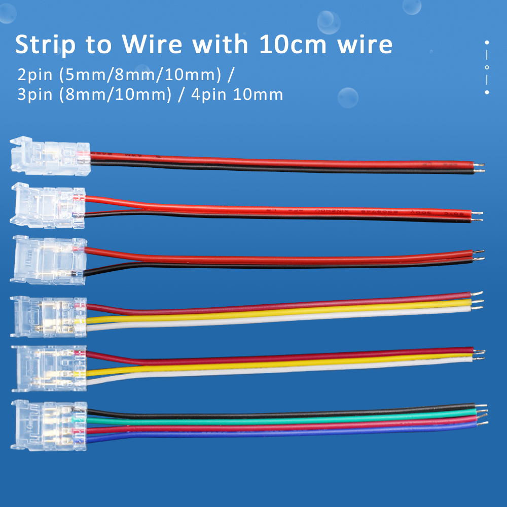 Solderless LED Connector 2 ขา  - Jumper Wire Kit บทวิจารณ์และราคา