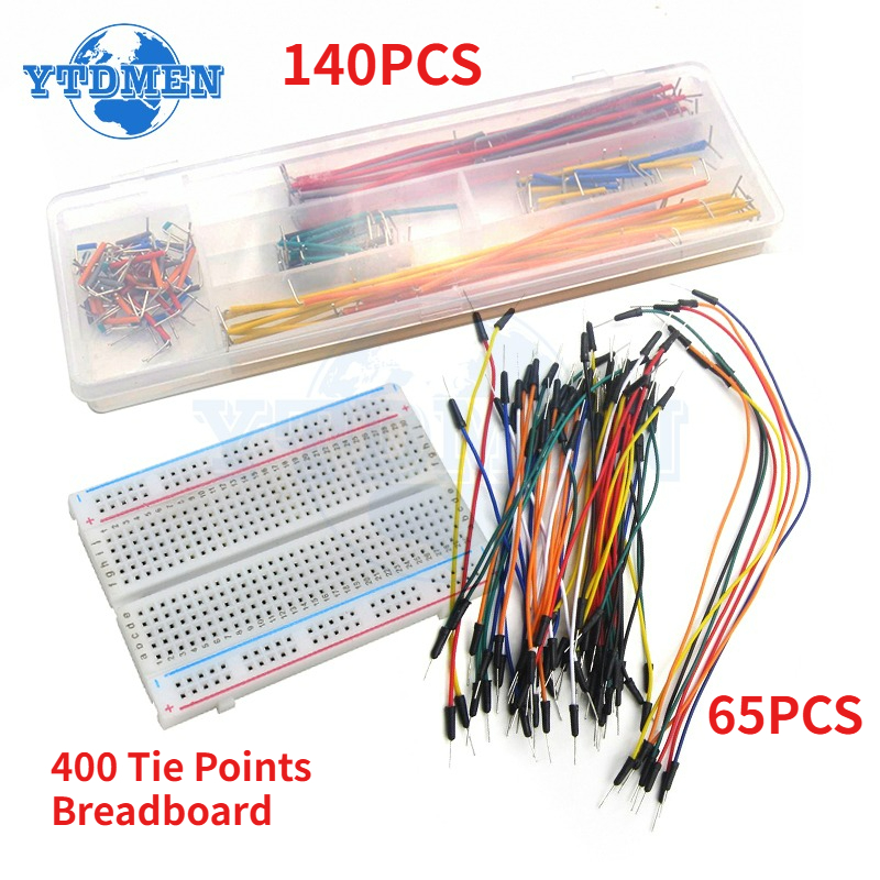 ชุดสายจัมเปอร์สำหรับบอร์ดทดลอง - Breadboard 400 Point บทวิจารณ์และราคา
