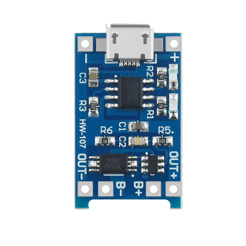 5PCS 5V 1A Micro USB 18650 Lit - Tp4056 Module บทวิจารณ์และราคา