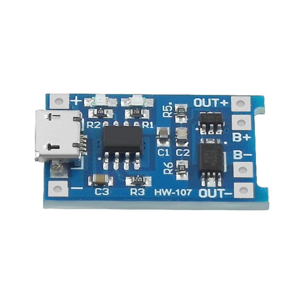 5PCS 5V 1A Micro USB 18650 Lit - Tp4056 Module บทวิจารณ์และราคา