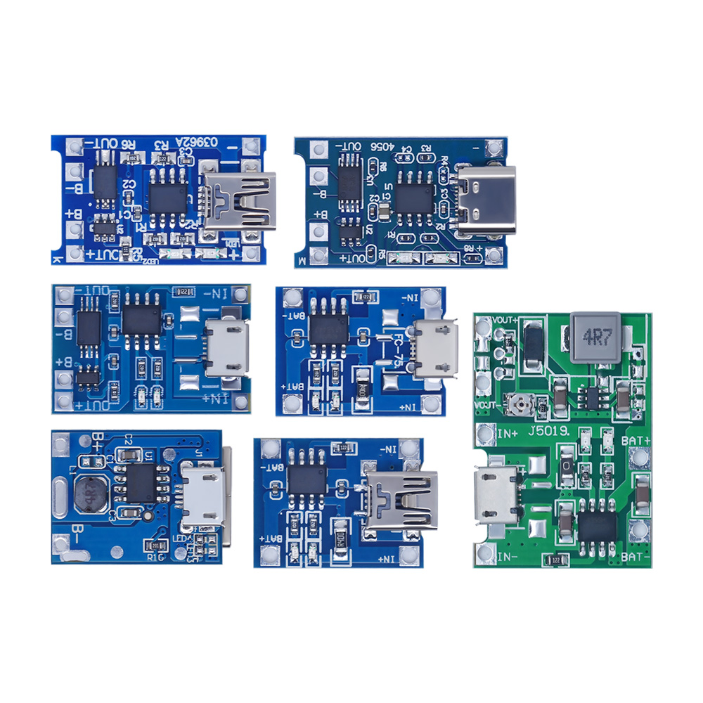 5 pcs Micro USB 5V 1A 18650 TP - Tp4056 Module บทวิจารณ์และราคา