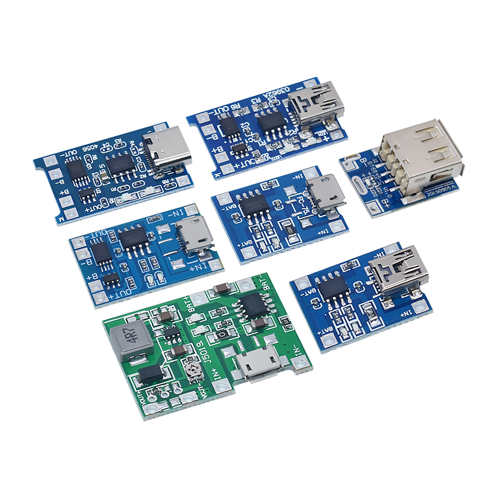 5 pcs Micro USB 5V 1A 18650 TP - Tp4056 Module บทวิจารณ์และราคา