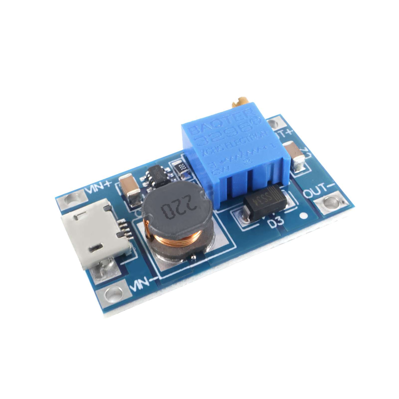 1-10 ชิ้น MT3608 DC-DC สเต็ปอั - Boost Converter บทวิจารณ์และราคา