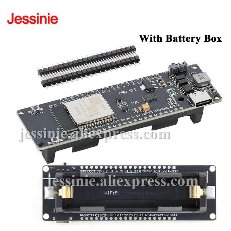บอร์ดพัฒนา ESP32 พร้อม WiFi, B - Esp32 Battery Holder Lipo บทวิจารณ์และราคา