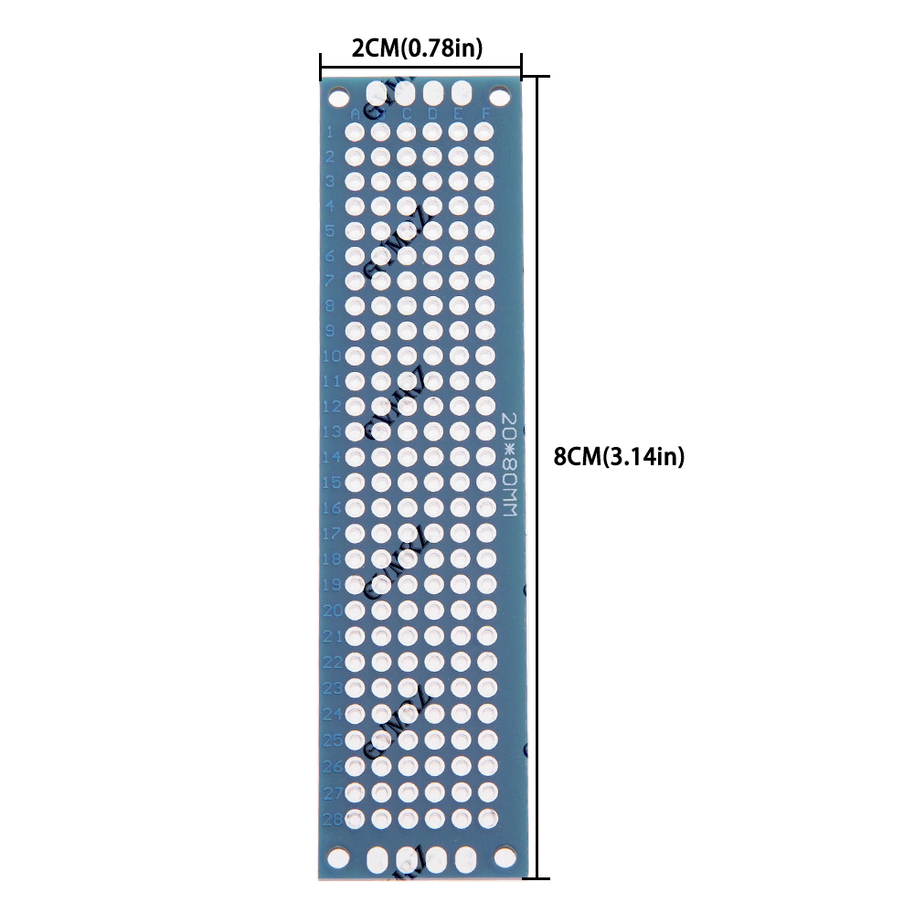 แผ่นเพอร์ฟบอร์ดแบบมีรูทะลุขนาด - Pcb Prototyping Board บทวิจารณ์และราคา