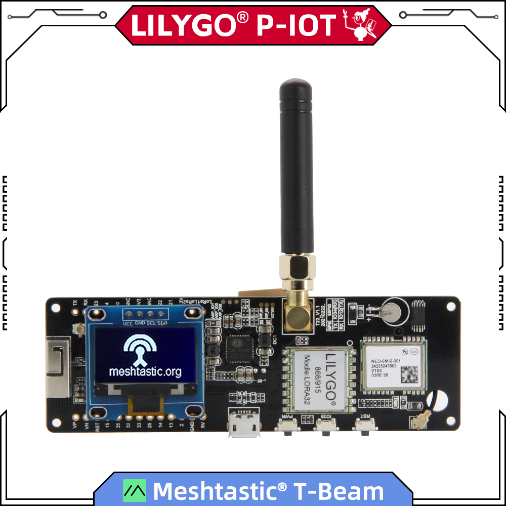 LILYGO® TTGO Meshtastic T-Beam - Esp32 Battery Holder Lipo บทวิจารณ์และราคา