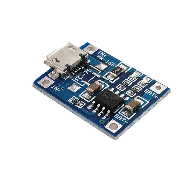 1A 18650แบตเตอรี่ลิเธียมแบตเตอ - Tp4056 Module บทวิจารณ์และราคา