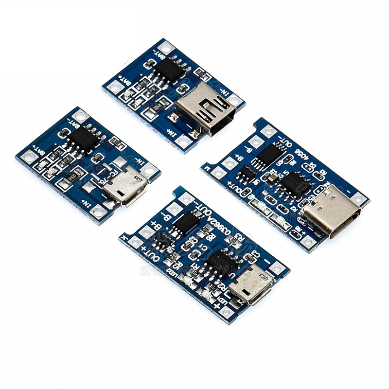 1A 18650แบตเตอรี่ลิเธียมแบตเตอ - Tp4056 Module บทวิจารณ์และราคา
