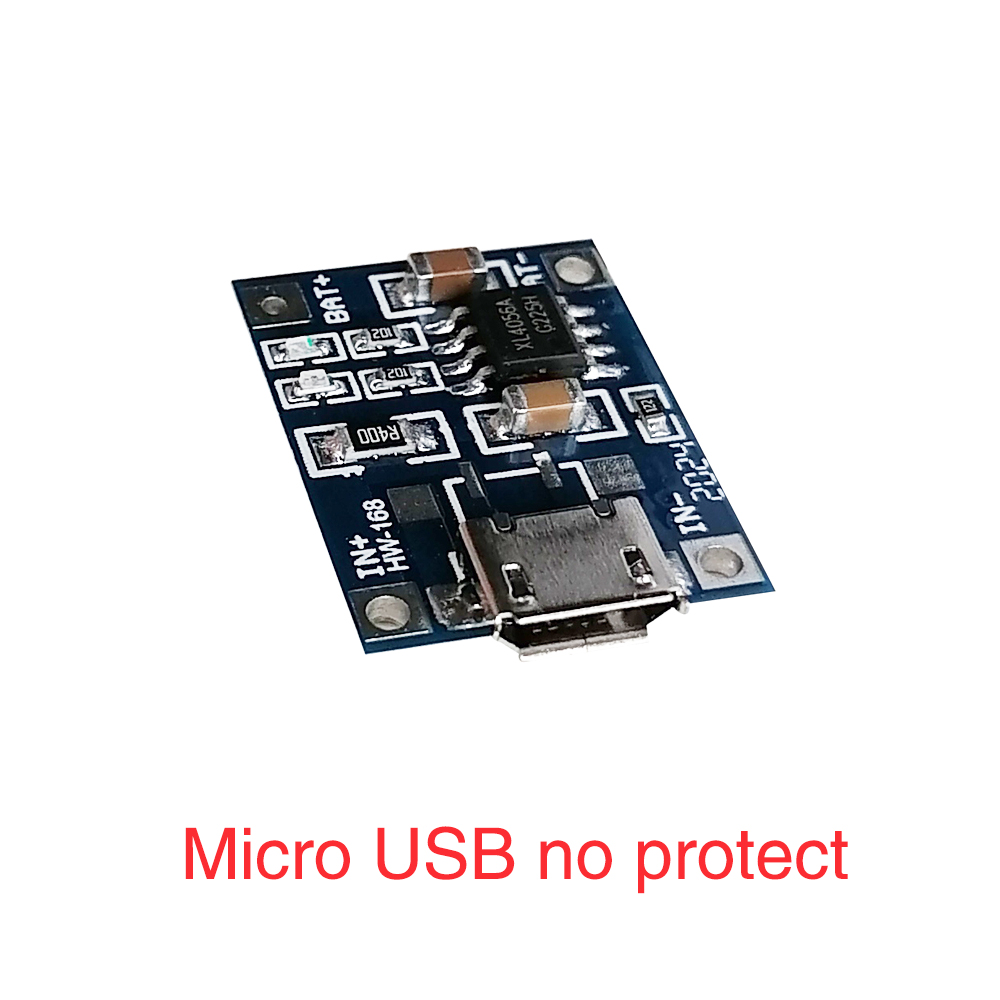1A 18650แบตเตอรี่ลิเธียมแบตเตอ - Tp4056 Module บทวิจารณ์และราคา