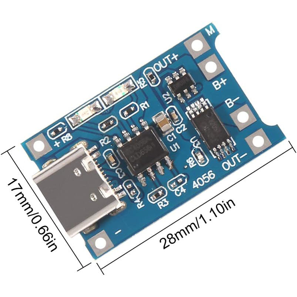 บอร์ดชาร์จแบตเตอรี่ลิเธียม5V 1 - Tp4056 Module บทวิจารณ์และราคา