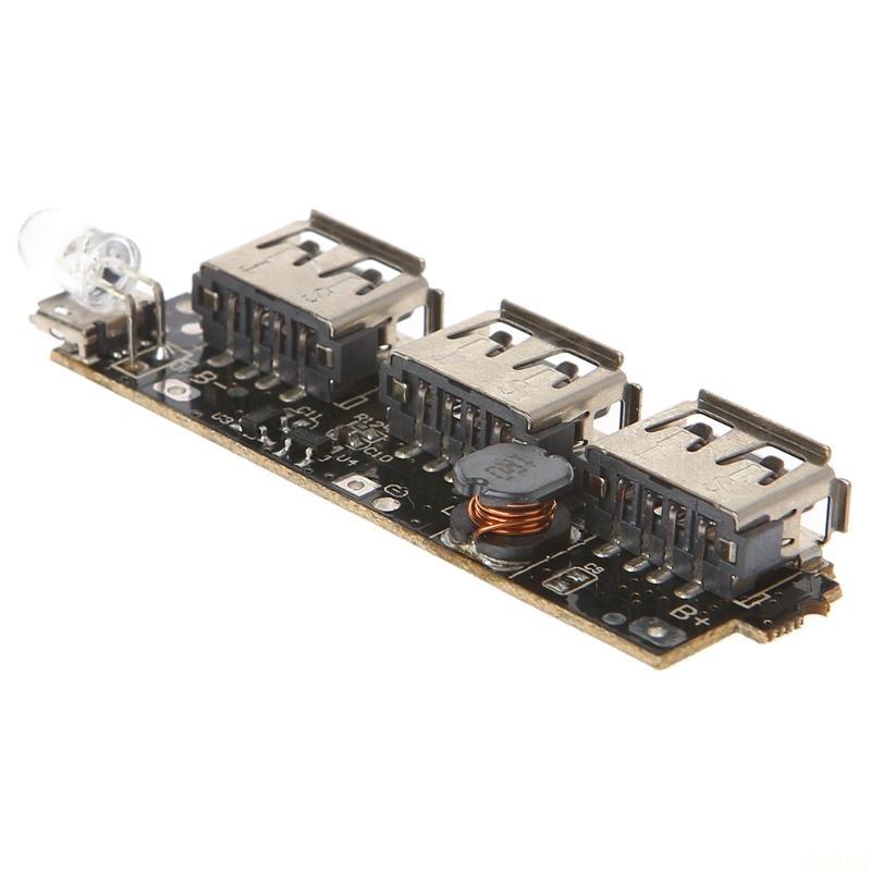 B03F 5V 2.1A 3 USB DIY Mobile  - Li Ion Charger Module บทวิจารณ์และราคา