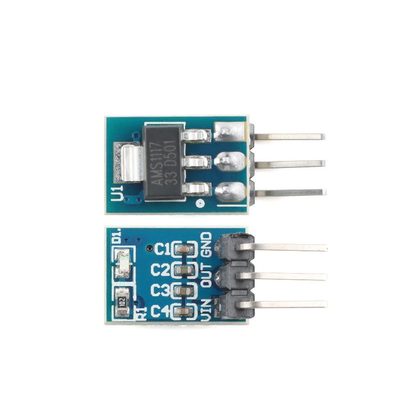 บอร์ดควบคุมแรงดันไฟฟ้าแบบเชิงเ - Ams1117 Module บทวิจารณ์และราคา