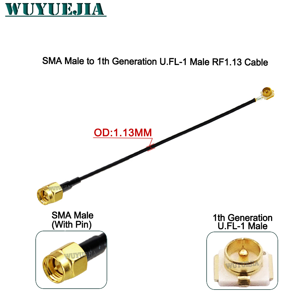 สายต่อเสาอากาศ WIFI RF1.13 แบบ - Ipex Connector บทวิจารณ์และราคา