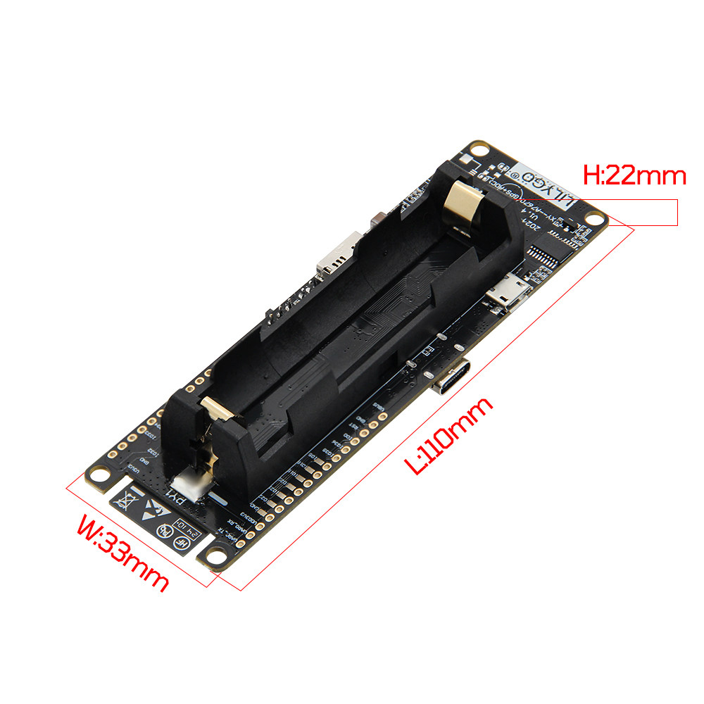 บอร์ดพัฒนา LILYGO T-A7670E ESP - Esp32 Battery Holder Lipo บทวิจารณ์และราคา