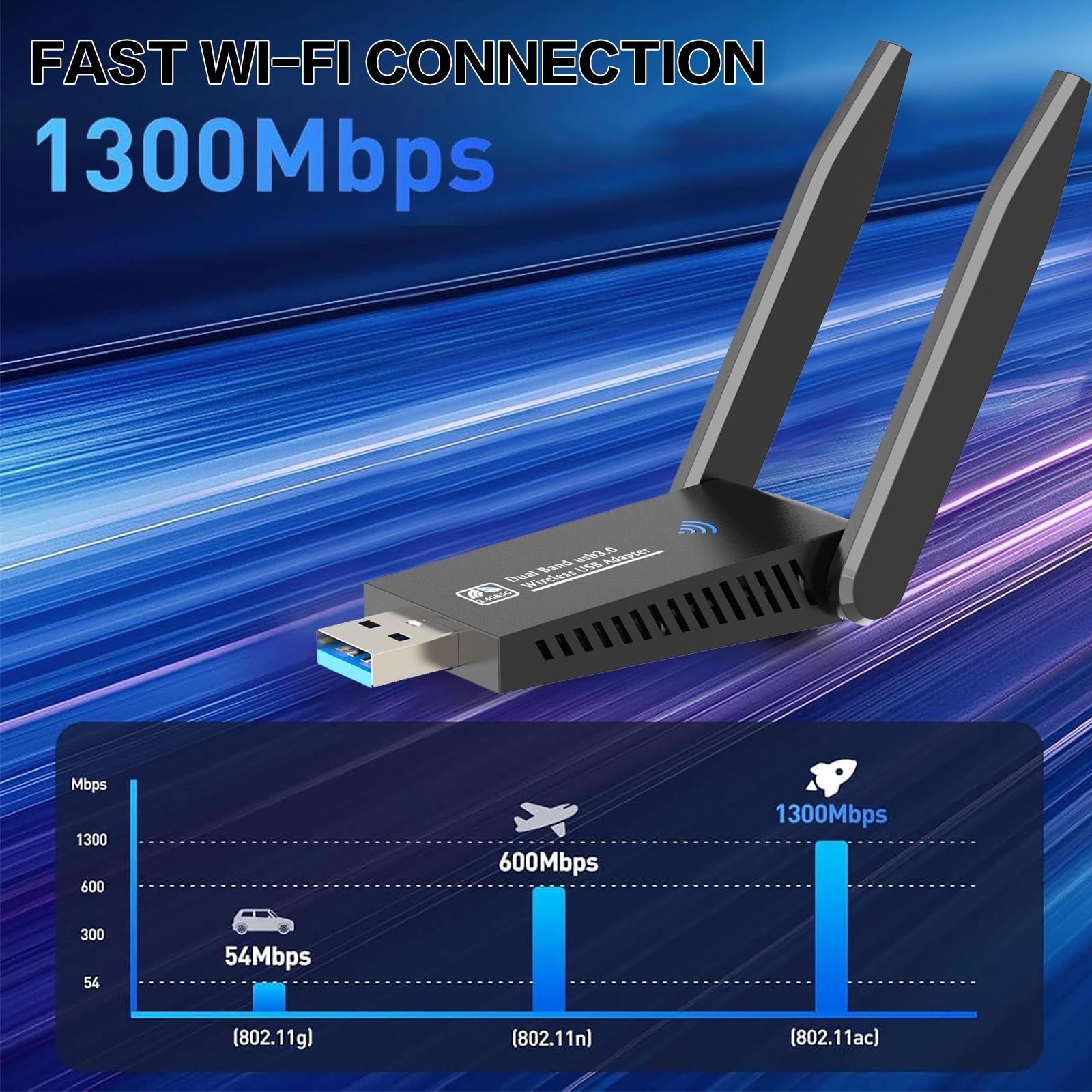 อะแดปเตอร์ USB WiFi ความเร็ว 1 - Antenna 2.4Ghz บทวิจารณ์และราคา