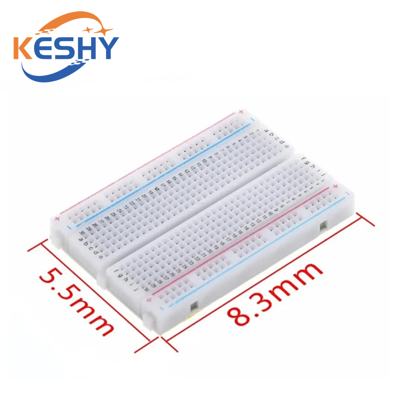 400 Tie Points Solderless PCB  - Breadboard 400 Point บทวิจารณ์และราคา