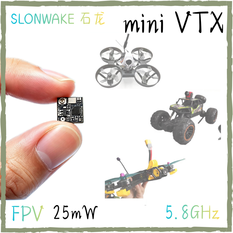 SLONWAKE 5.8G 25mW Tiny VTX 48 - Ipex Connector บทวิจารณ์และราคา